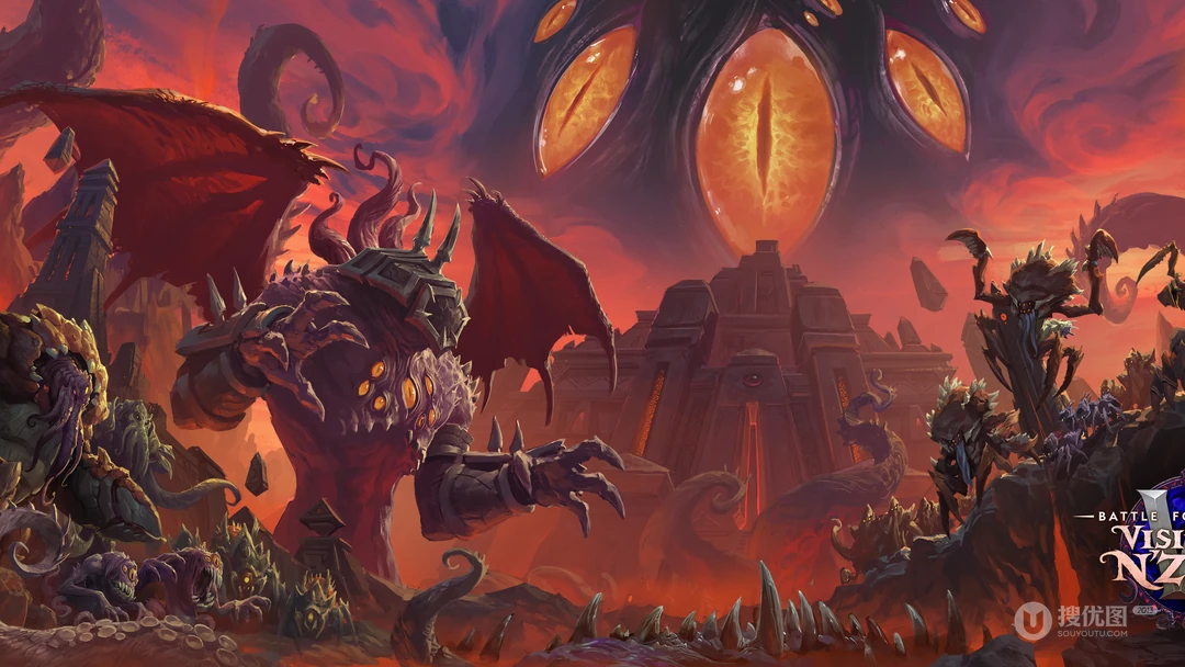 经典竞技游戏&ldquo;魔兽世界&rdquo;人物原型插画高清壁纸图片
