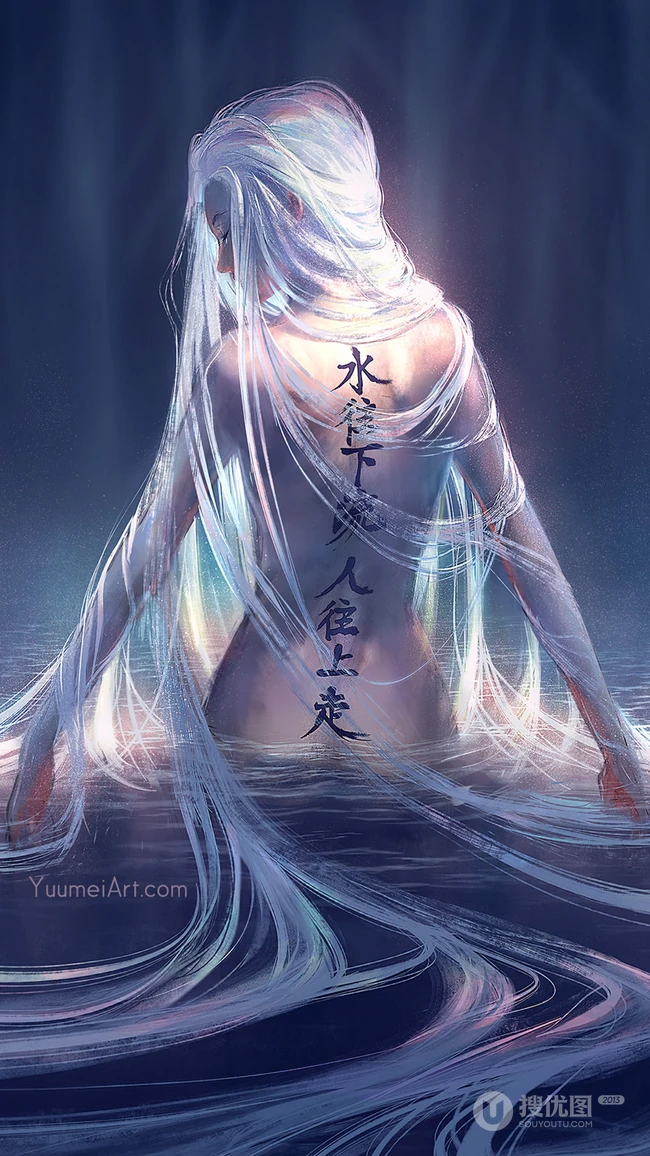 国内插画大神非常有个性的人物插画作品手机桌面壁纸