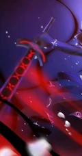 手机游戏FGO黑saber人物美图，精选二次元手绘黑saber人物插画图片