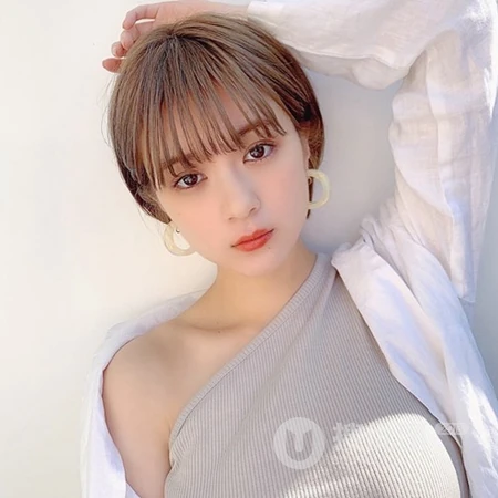 短发女生头像，清爽可爱的短发女生微信头像图片
