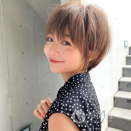 短发女生头像，清爽可爱的短发女生微信头像图片