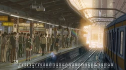 超美动漫场景插画日历壁纸图片，2020年7月日历壁纸图片欣赏