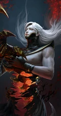 网易游戏&ldquo;镇魔曲&rdquo;职业阎煞霸气侧漏手机壁纸