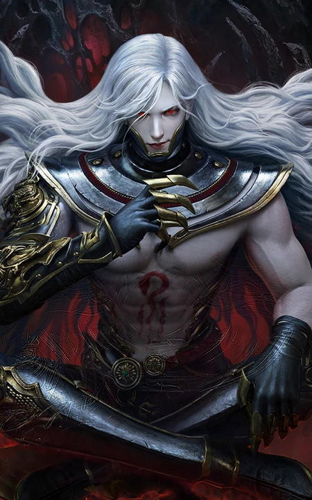 网易游戏&ldquo;镇魔曲&rdquo;职业阎煞霸气侧漏手机壁纸