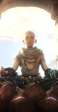游戏《镇魔曲》职业小和尚圣修手机壁纸