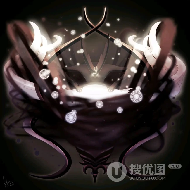 动画风格的银河恶魔城类型动作游戏《空洞骑士》人物插画图集