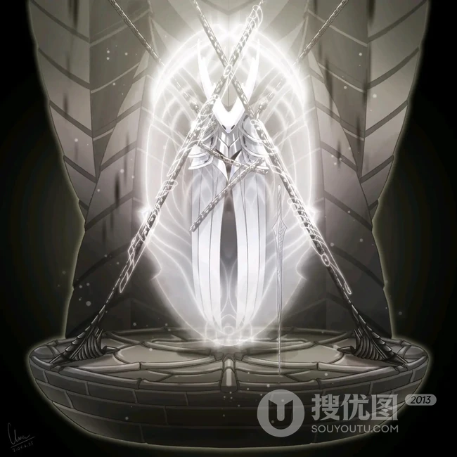 动画风格的银河恶魔城类型动作游戏《空洞骑士》人物插画图集