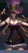 LOL皮城女警凯瑟琳，英雄联盟ADC人物凯瑟琳精选插画图集