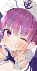 二次元萌妹一大堆，hololive虚拟主播团成员同人作品图片合辑