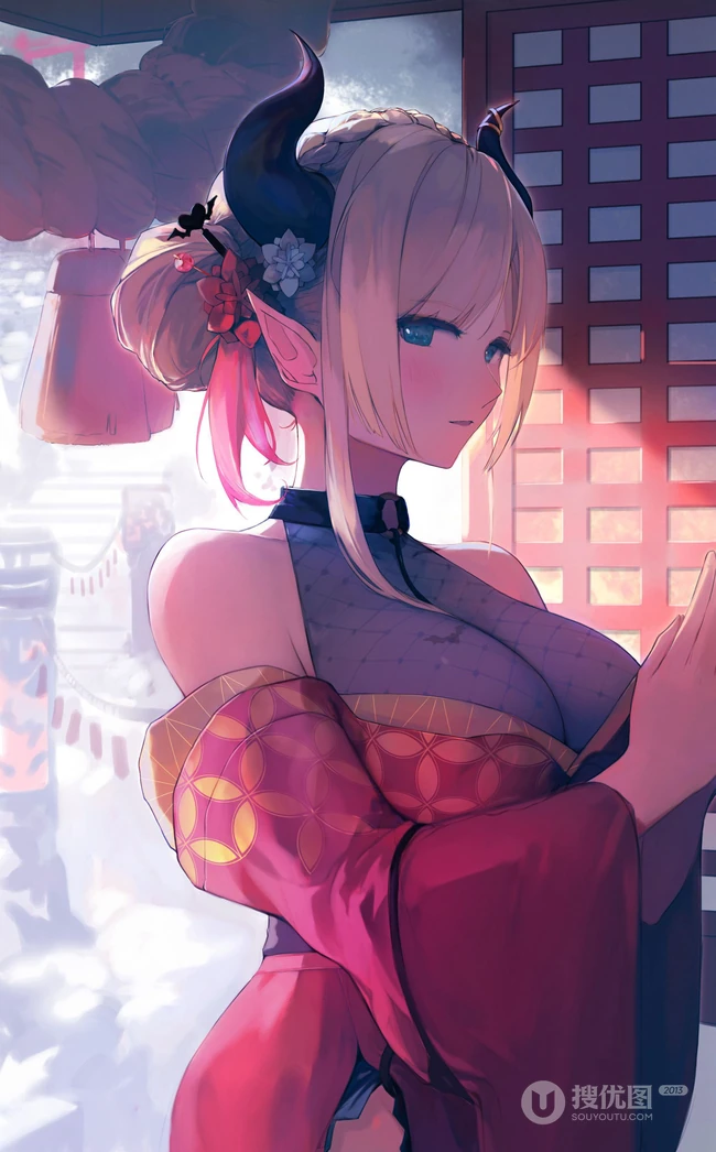二次元萌妹一大堆，hololive虚拟主播团成员同人作品图片合辑
