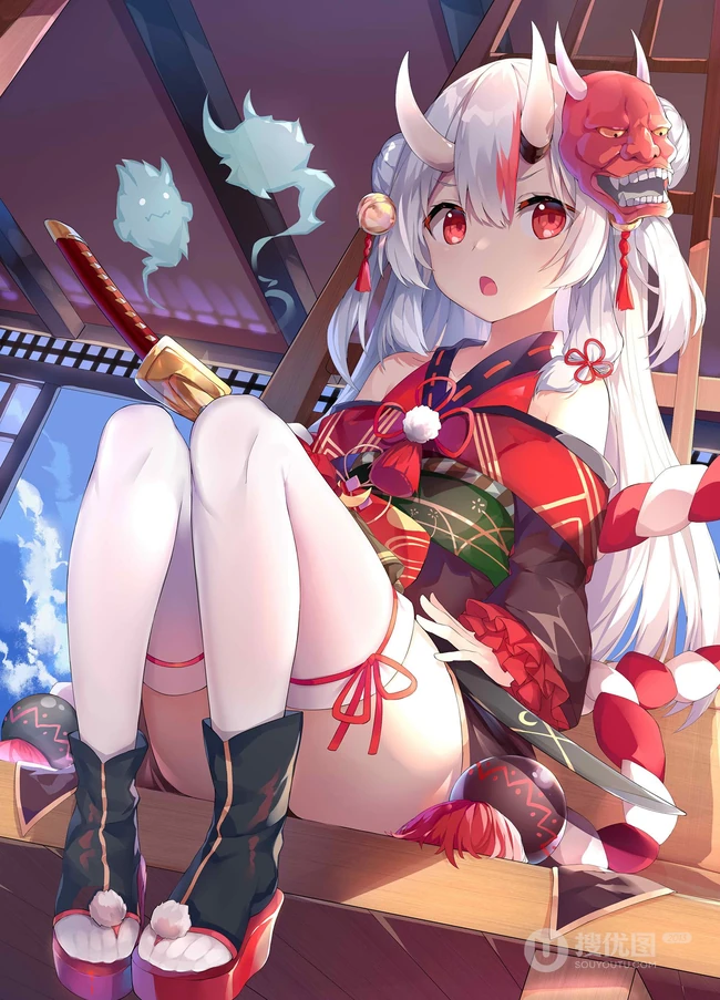 二次元萌妹一大堆，hololive虚拟主播团成员同人作品图片合辑