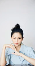 山东女明星王媛可连衣裤装清爽写真照