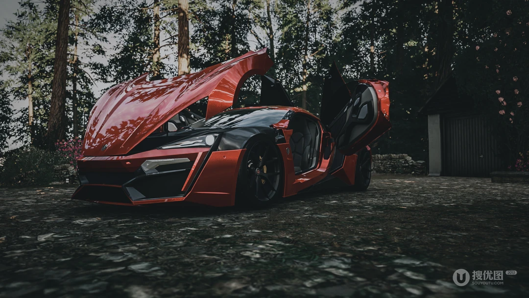 售价7000多万产自黎巴嫩的超级跑车&ldquo;lykan hypersport&rdquo;高清桌面壁纸鉴赏