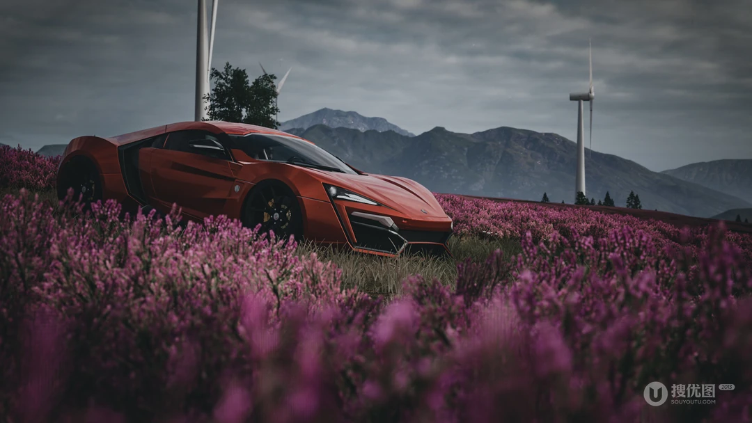 售价7000多万产自黎巴嫩的超级跑车&ldquo;lykan hypersport&rdquo;高清桌面壁纸鉴赏
