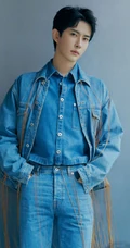牛仔的魅力，新疆帅哥于朦胧牛仔服套装帅气写真图集