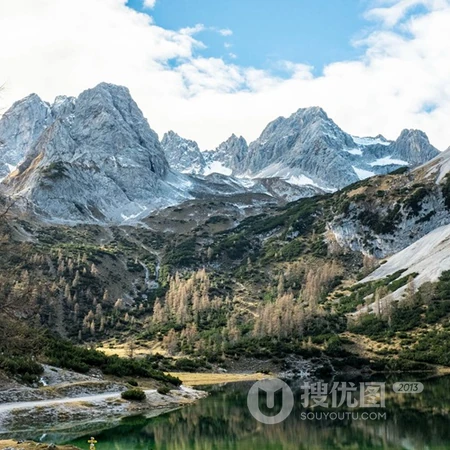 唯美好看的雪山，冰河，山脉等风景头像图片