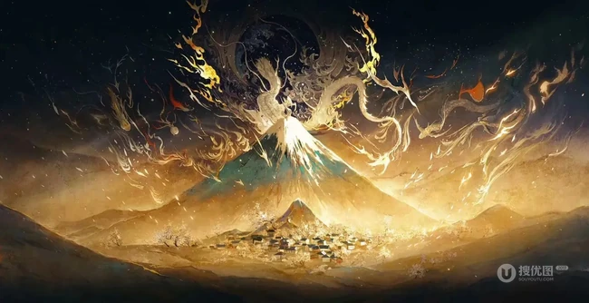 阴阳师精美场景插画图集，名画师笔下的阴阳师美图欣赏
