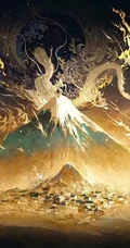 阴阳师精美场景插画图集，名画师笔下的阴阳师美图欣赏