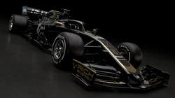 &ldquo;雷诺F1车队R.S.19&rdquo;黑黄涂装F1赛车桌面壁纸，酷不酷
