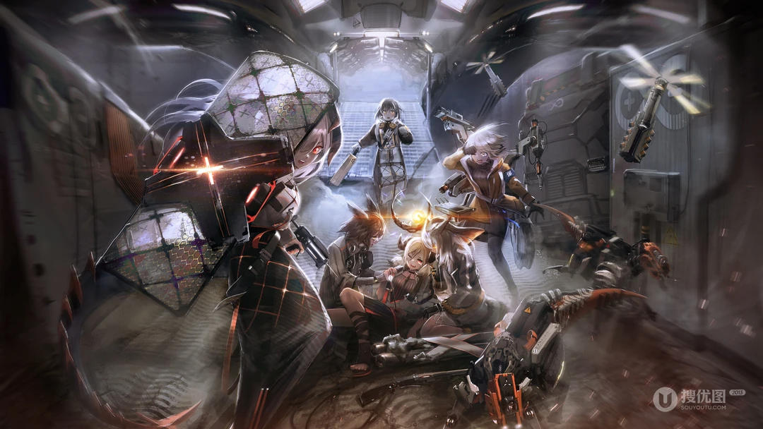 热门游戏&ldquo;明日方舟&rdquo;人物插画桌面壁纸合集，每一张都是经典