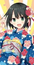 让人惊艳的和系动漫女生插画手机壁纸图片
