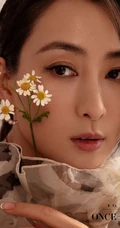 马苏清新淡雅花裙现身户外小树林唯美森系写真图集