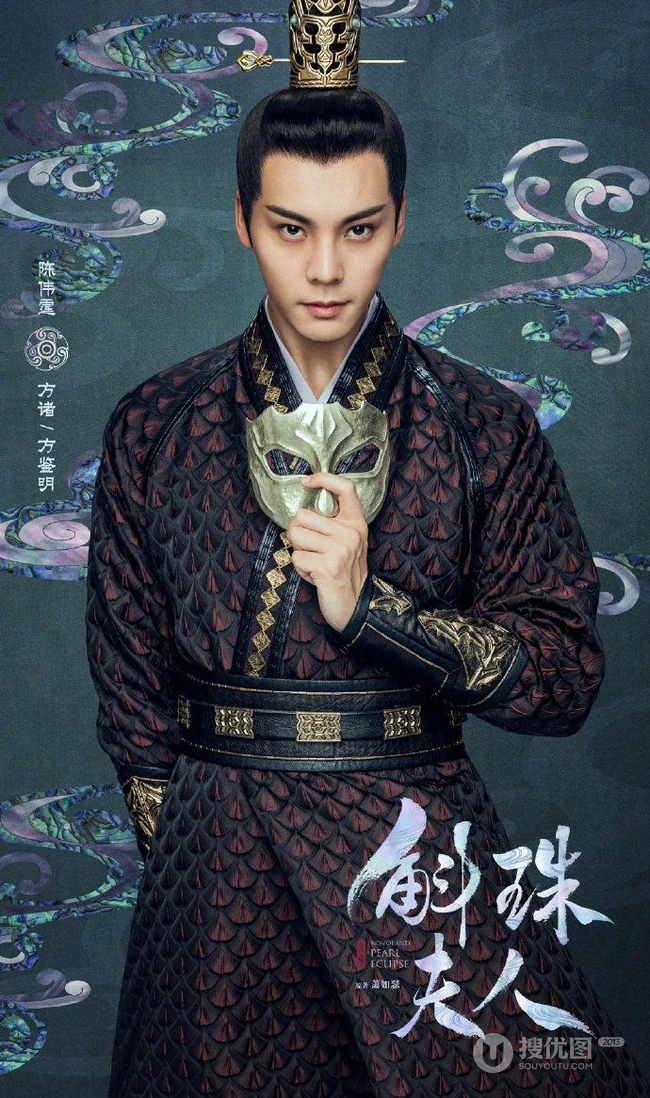 杨幂，陈伟霆在《斛珠夫人》片场互拍，成片超美，令人惊艳