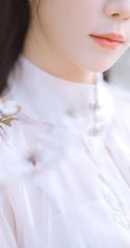 仙气飘飘古装汉服女生梨花树下唯美摄影写真图集