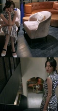 女演员施诗加州天空系列长裙夏日暮色写真大片