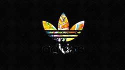著名运动品牌&ldquo;Adidas&rdquo;LOGO，产品桌面壁纸