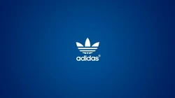 著名运动品牌&ldquo;Adidas&rdquo;LOGO，产品桌面壁纸