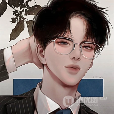 帅的是一塌糊涂，帅气动人高冷二次元动漫男头像专属图片分享