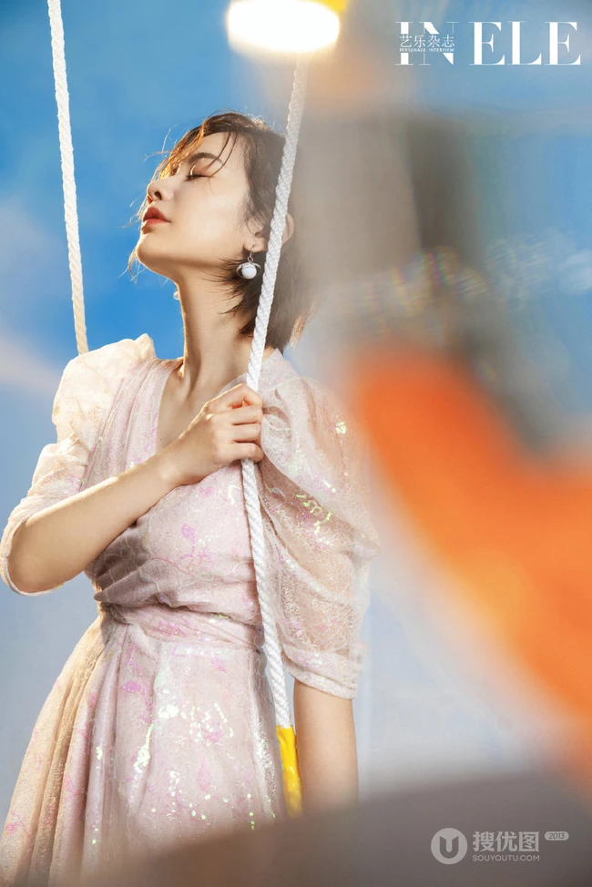 眼神会说话的山东女演员李春嫒百变气质写真杂志大片