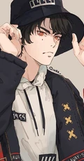 穿着潮流的二次元动漫少年美图，板绘帅气动漫男生，少年人物图集