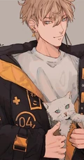 穿着潮流的二次元动漫少年美图，板绘帅气动漫男生，少年人物图集