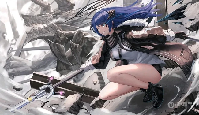 《明日方舟》动漫美图特辑，酷美十足好康的明日方舟动漫少女美图