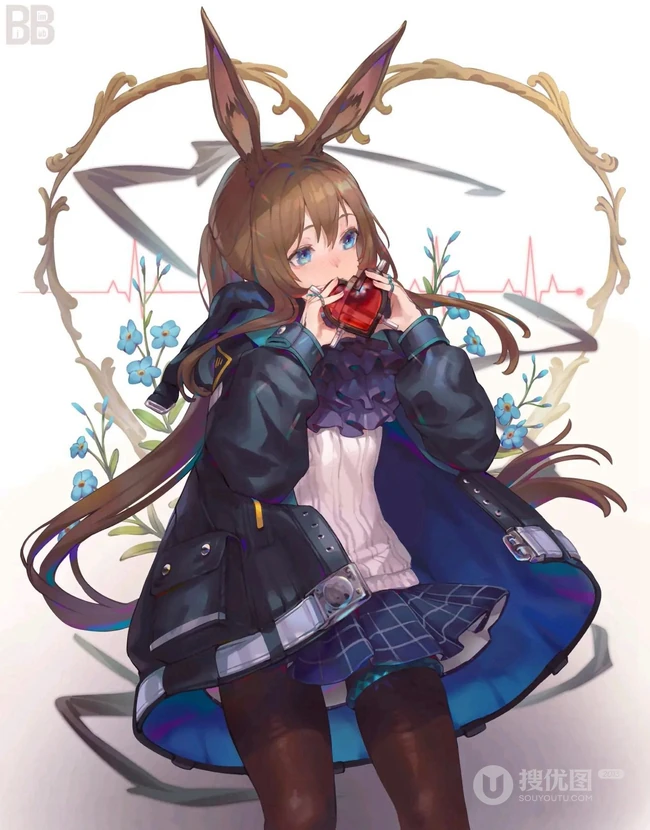 《明日方舟》动漫美图特辑，酷美十足好康的明日方舟动漫少女美图