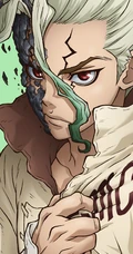 稻垣理一郎原作&ldquo;石纪元（Dr.STONE）&rdquo;主角手机壁纸