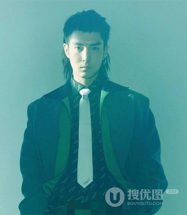 狼尾发型图片，原来很受明星喜欢的狼尾发型，现在好像都消失了吗？ 第3张