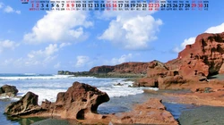 赏心悦目的大海，海岛风景图片，精选2020年8月风景日历壁纸图片