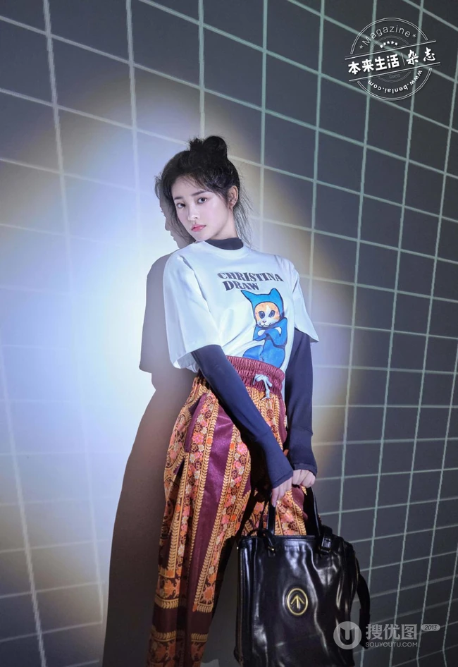 周洁琼夏日生活潮流时尚写真杂志大片