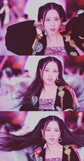 女子演唱组合BLACKPINK成员金智秀清新写真，舞台照图集