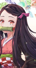 夏日的风铃是不是特别的悦耳？二次元动漫女生和风铃唯美插画图片