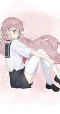 穿乐福鞋的少女，二次元里穿乐福鞋，袜装的动漫女生精选高清图片