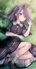 穿乐福鞋的少女，二次元里穿乐福鞋，袜装的动漫女生精选高清图片