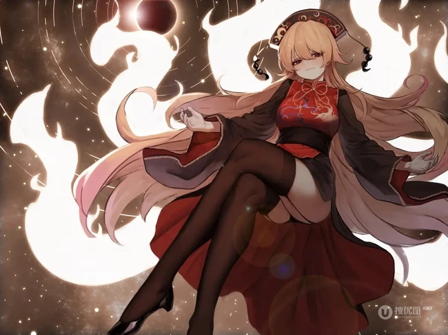 二次元少女穿深袜，白丝同样有韵味，精选深袜白丝动漫女生插画图片集