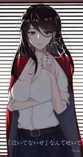 这是什么神仙画风，下巴尖尖的好美！P站画师笔下又飒又美的动漫女生图集
