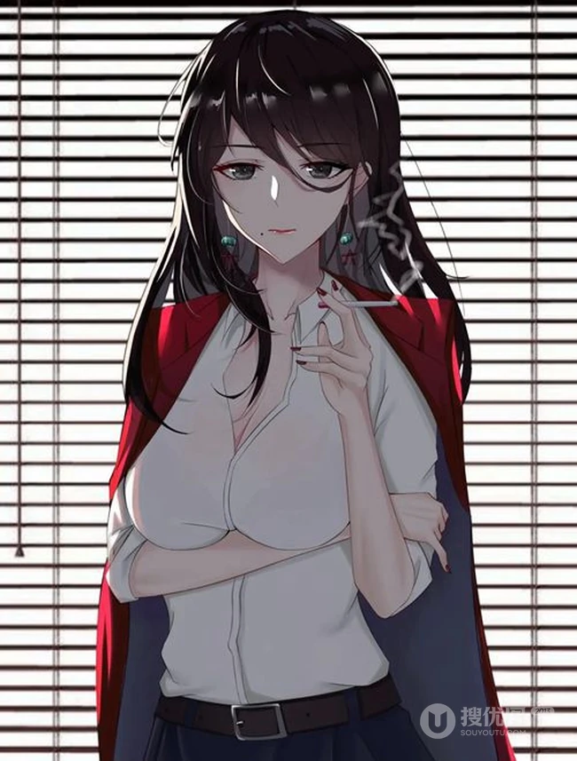 这是什么神仙画风，下巴尖尖的好美！P站画师笔下又飒又美的动漫女生图集