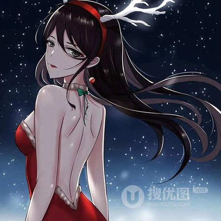 高冷黑直长轻熟风动漫女生头像，一眼就喜欢的好看动漫头像图片