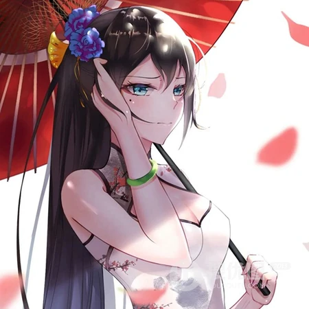 高冷黑直长轻熟风动漫女生头像，一眼就喜欢的好看动漫头像图片